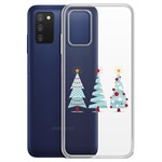 Чехол-накладка Krutoff Clear Case Новоёлка для Samsung Galaxy A03s (A037) Чехол-накладка Krutoff Clear Case Новоёлка для Samsung Galaxy A03s (A037)