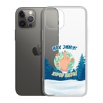 Чехол-накладка Krutoff Clear Case Люблю зиму для iPhone 12/12 Pro Чехол-накладка Krutoff Clear Case Люблю зиму для iPhone 12/12 Pro