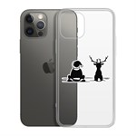 Чехол-накладка Krutoff Clear Case Мечтатели для iPhone 12/12 Pro Чехол-накладка Krutoff Clear Case Мечтатели для iPhone 12/12 Pro