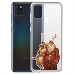 Чехол-накладка Krutoff Clear Case К-команда для Samsung Galaxy A21s (A217) Чехол-накладка Krutoff Clear Case К-команда для Samsung Galaxy A21s (A217)