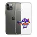 Чехол-накладка Clear Case Brawl Stars-Дэррил для iPhone 12/12 Pro Чехол-накладка Clear Case Brawl Stars-Дэррил для iPhone 12/12 Pro