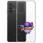 Чехол-накладка Clear Case Brawl Stars-Дэррил для Samsung Galaxy A32 (A325) Чехол-накладка Clear Case Brawl Stars-Дэррил для Samsung Galaxy A32 (A325)