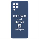 {{photo.Alt || photo.Description || 'Чехол-накладка Krutoff Silicone Case Instagram для Samsung Galaxy A22/M22 (A225/M225) синий'}}