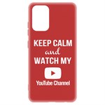 {{photo.Alt || photo.Description || 'Чехол-накладка Krutoff Silicone Case YouTube для Samsung Galaxy A32 (A325) красный'}}
