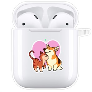 {{photo.Alt || photo.Description || 'Чехол Krutoff Clear Case для AirPods 2 Любовь противоположностей'}}