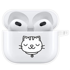{{photo.Alt || photo.Description || 'Чехол Krutoff Clear Case для AirPods 3 Черно-белая кошка'}}