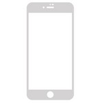 Стекло защитное Full Glue Krutoff для iPhone 7/8 белое