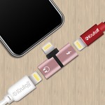 Переходник Lightning - Lightning Charging+Lightning EarPods (rose gold) Переходник Lightning - Lightning Charging+Lightning EarPods (rose gold)