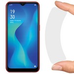 Стекло защитное гибридное Krutoff для OPPO A1k / Realme C2 Стекло защитное гибридное Krutoff для OPPO A1k / Realme C2