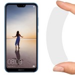 Стекло защитное гибридное Krutoff для Huawei P20 Lite Стекло защитное гибридное Krutoff для Huawei P20 Lite
