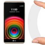 Стекло защитное гибридное Krutoff для LG X Power Стекло защитное гибридное Krutoff для LG X Power