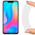 Стекло защитное гибридное Krutoff для Huawei Nova 3i / P Smart+ / Mate 20 Lite Стекло защитное гибридное Krutoff для Huawei Nova 3i / P Smart+ / Mate 20 Lite