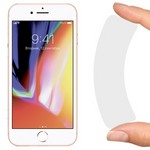 Стекло защитное гибридное Krutoff для iPhone 7/8/SE 2020 Стекло защитное гибридное Krutoff для iPhone 7/8/SE 2020