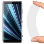 Стекло защитное гибридное Krutoff для Sony Xperia XZ3 Стекло защитное гибридное Krutoff для Sony Xperia XZ3