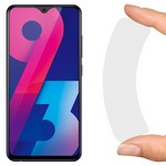 Стекло защитное гибридное Krutoff для Vivo Y93 / Y95 Стекло защитное гибридное Krutoff для Vivo Y93 / Y95