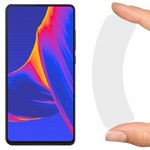 Стекло защитное гибридное Krutoff для Xiaomi Mi Mix 3 Стекло защитное гибридное Krutoff для Xiaomi Mi Mix 3