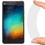 Стекло защитное гибридное Krutoff для Xiaomi Mi 4S Стекло защитное гибридное Krutoff для Xiaomi Mi 4S