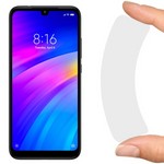 Стекло защитное гибридное Krutoff для Xiaomi Redmi 7 Стекло защитное гибридное Krutoff для Xiaomi Redmi 7