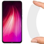Стекло защитное гибридное Krutoff для Xiaomi Redmi Note 8T Стекло защитное гибридное Krutoff для Xiaomi Redmi Note 8T