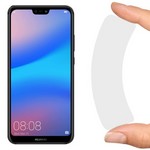 Стекло защитное гибридное Krutoff для Huawei P20 Стекло защитное гибридное Krutoff для Huawei P20