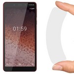 Стекло защитное гибридное Krutoff для Nokia 1 Plus Стекло защитное гибридное Krutoff для Nokia 1 Plus