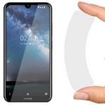 Стекло защитное гибридное Krutoff для Nokia 2.2 Стекло защитное гибридное Krutoff для Nokia 2.2