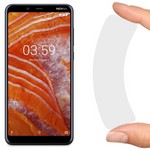 Стекло защитное гибридное Krutoff для Nokia 3.1 Plus Стекло защитное гибридное Krutoff для Nokia 3.1 Plus