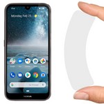 Стекло защитное гибридное Krutoff для Nokia 4.2 Стекло защитное гибридное Krutoff для Nokia 4.2