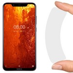 Стекло защитное гибридное Krutoff для Nokia 8.1 Стекло защитное гибридное Krutoff для Nokia 8.1