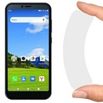 Стекло защитное гибридное Krutoff для Philips S561 Стекло защитное гибридное Krutoff для Philips S561