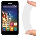 Стекло защитное гибридное Krutoff для Philips V526 Стекло защитное гибридное Krutoff для Philips V526