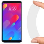 Стекло защитное гибридное Krutoff для Meizu M8 Стекло защитное гибридное Krutoff для Meizu M8