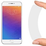 Стекло защитное гибридное Krutoff для Meizu Pro 6 Стекло защитное гибридное Krutoff для Meizu Pro 6