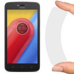 Стекло защитное гибридное Krutoff для Motorola Moto C Стекло защитное гибридное Krutoff для Motorola Moto C