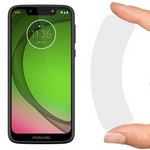 Стекло защитное гибридное Krutoff для Motorola Moto G7 Plus Стекло защитное гибридное Krutoff для Motorola Moto G7 Plus