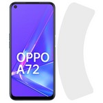 Стекло защитное гибридное Krutoff для OPPO A52/A72 Стекло защитное гибридное Krutoff для OPPO A52/A72