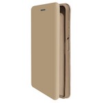 Чехол-книжка Krutoff Soft Book для Xiaomi Redmi Note 9 Pro/9S золотой Чехол-книжка Krutoff Soft Book для Xiaomi Redmi Note 9 Pro/9S золотой