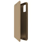 Чехол-книжка Krutoff Soft Book для Samsung A51 золотой Чехол-книжка Krutoff Soft Book для Samsung A51 золотой