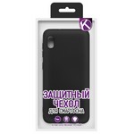 Чехол-накладка Krutoff Silicone Case для Samsung (A105) Galaxy A10 черный Чехол-накладка Krutoff Silicone Case для Samsung (A105) Galaxy A10 черный