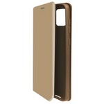 Чехол-книжка Krutoff Soft Book для Samsung A21s золотой Чехол-книжка Krutoff Soft Book для Samsung A21s золотой