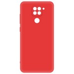 {{photo.Alt || photo.Description || 'Чехол-накладка Krutoff Silicone Case для Xiaomi Redmi Note 9 красный'}}