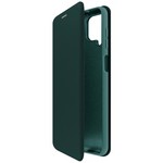 Чехол-книжка Krutoff Soft Book для Samsung Galaxy A12 зеленый опал Чехол-книжка Krutoff Soft Book для Samsung Galaxy A12 зеленый опал