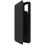 Чехол-книжка Krutoff Soft Book для Samsung Galaxy A12 черный Чехол-книжка Krutoff Soft Book для Samsung Galaxy A12 черный