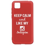 Чехол-накладка Krutoff Silicone Case Instagram для Honor 9S/Huawei Y5p красный Чехол-накладка Krutoff Silicone Case Instagram для Honor 9S/Huawei Y5p красный