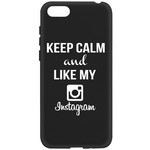 Чехол-накладка Krutoff Silicone Case Instagram для Huawei Y5 Prime (2018)/ Y5 Lite (2018)/ Honor 7A Prime/ 7A/ 7S черный Чехол-накладка Krutoff Silicone Case Instagram для Huawei Y5 Prime (2018)/ Y5 Lite (2018)/ Honor 7A Prime/ 7A/ 7S черный