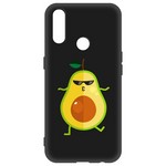 Чехол-накладка Krutoff Soft Case Авокадо Стильный для OPPO A31 черный Чехол-накладка Krutoff Soft Case Авокадо Стильный для OPPO A31 черный
