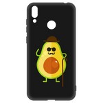 Чехол-накладка Krutoff Soft Case Авокадо Деловой для Huawei Y7 (2019) черный Чехол-накладка Krutoff Soft Case Авокадо Деловой для Huawei Y7 (2019) черный