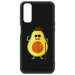 Чехол-накладка Krutoff Soft Case Авокадо Деловой для Realme 7 черный Чехол-накладка Krutoff Soft Case Авокадо Деловой для Realme 7 черный