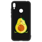 Чехол-накладка Krutoff Soft Case Авокадо Недовольный для Huawei Y6 (2019)/ Y6s/ Honor 8A/ 8A Pro/ 8A Prime черный Чехол-накладка Krutoff Soft Case Авокадо Недовольный для Huawei Y6 (2019)/ Y6s/ Honor 8A/ 8A Pro/ 8A Prime черный