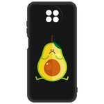 Чехол-накладка Krutoff Soft Case Авокадо Недовольный для Xiaomi Redmi Note 9t черный Чехол-накладка Krutoff Soft Case Авокадо Недовольный для Xiaomi Redmi Note 9t черный